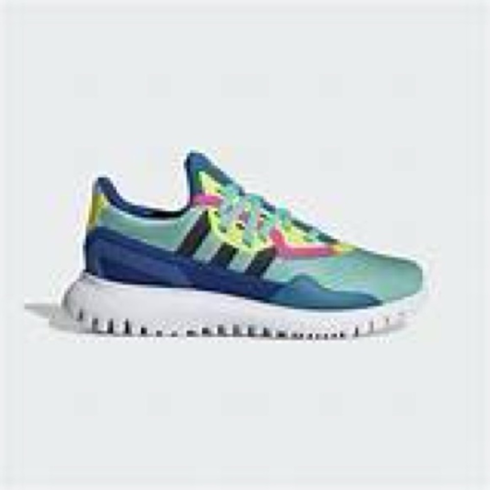 BNIB Adidas Originals Flex J Acid Mint Sneakers - Picture 2 of 8